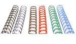 Wire-o metálico de colores para encuadernar