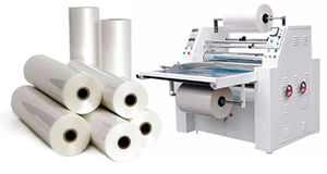 Bobinas para laminar a nivel industrial con máquinas glasofonadoras
