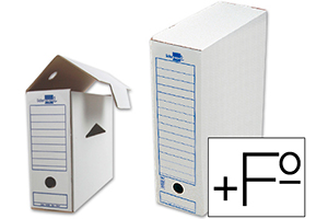 Caja de archivo definitivo folio prolongado Liderpapel