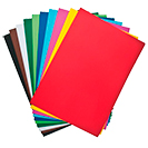 Cartulinas de colores para decorar diseños de manualidades