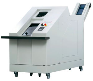 Destructora de discos duros industrial HSM Powerline HDS 230 al mejor precio