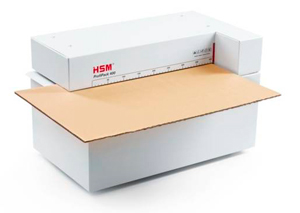 Perforadora de cartón para reciclar cartón en relleno acolchado de embalaje HSM ProfiPack 400