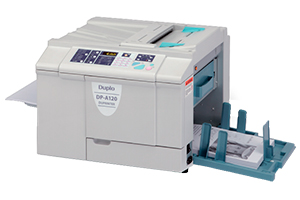Duplicadora barata y compacta DP-A120 de Duplo