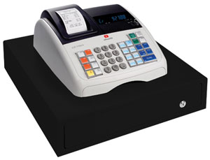 Máquina con caja registradora Olivetti ECR-7700