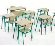 Mobiliario para colegios e institutos de Primaria y ESO