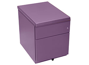Cajonera Buck metálico OBA Bisley con ruedas