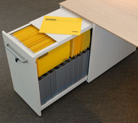 Cajoneras y bucks para escritorio Bisley OBA