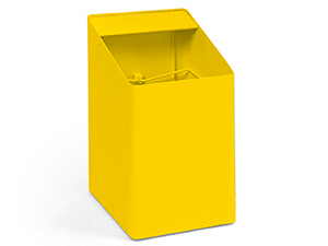 Papelera de diseño para reciclaje Dom 25