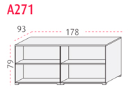 Armario modular doble de Actiu