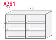 Armario modular doble de Actiu