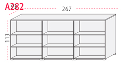 Armario modular doble de Actiu