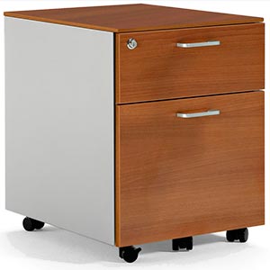 Buck de melamina para mesa de oficina Actiu
