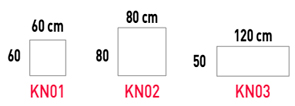Mesas para cafeteria de 45 cm. de altura Dynamic 45