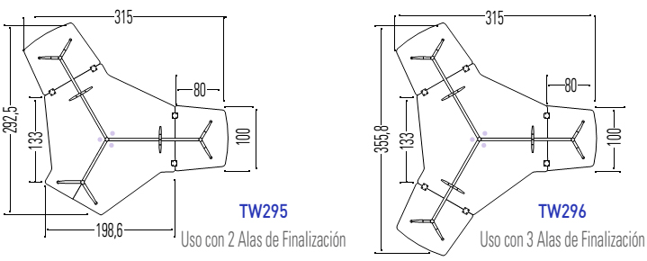 Mesas para configuración Twist Gen 100