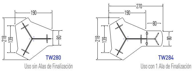 Mesas para configuración Twist Gen 80