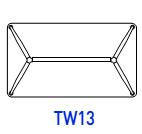 Escritorio de trabajo Twist TW13