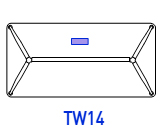 Escritorio de trabajo Twist TW14