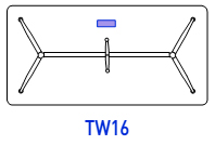 Escritorio de trabajo Twist TW16