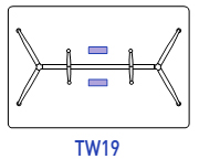 Mesa para sala de reunión Twist TW19