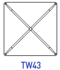 Mesa para sala de reunión Twist TW43