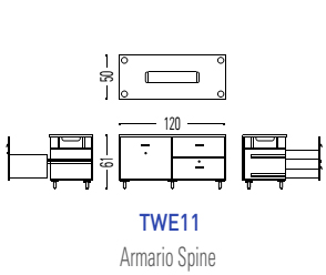 Armario Twist Spine TWE11