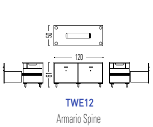 Armario Twist Spine TWE12