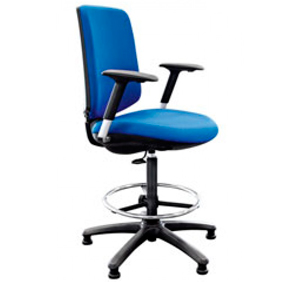 Banqueta alta tipo taburete Idonia Serie 100 de Actiu