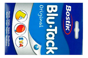 Masilla adhesiva Blu-Tack original de Bostik