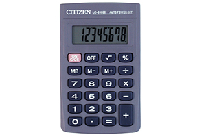 Calculadora de bolsillo de 8 dígitos Citizen LC-310 III
