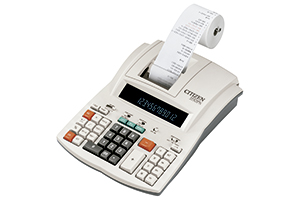 Calculadora con impresora Citizen 520 DP de 12 dígitos