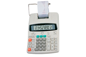 Calculadora con impresora Citizen CX-85 de 12 dígitos