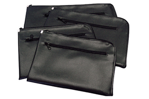 Cartera de símil piel negra barata