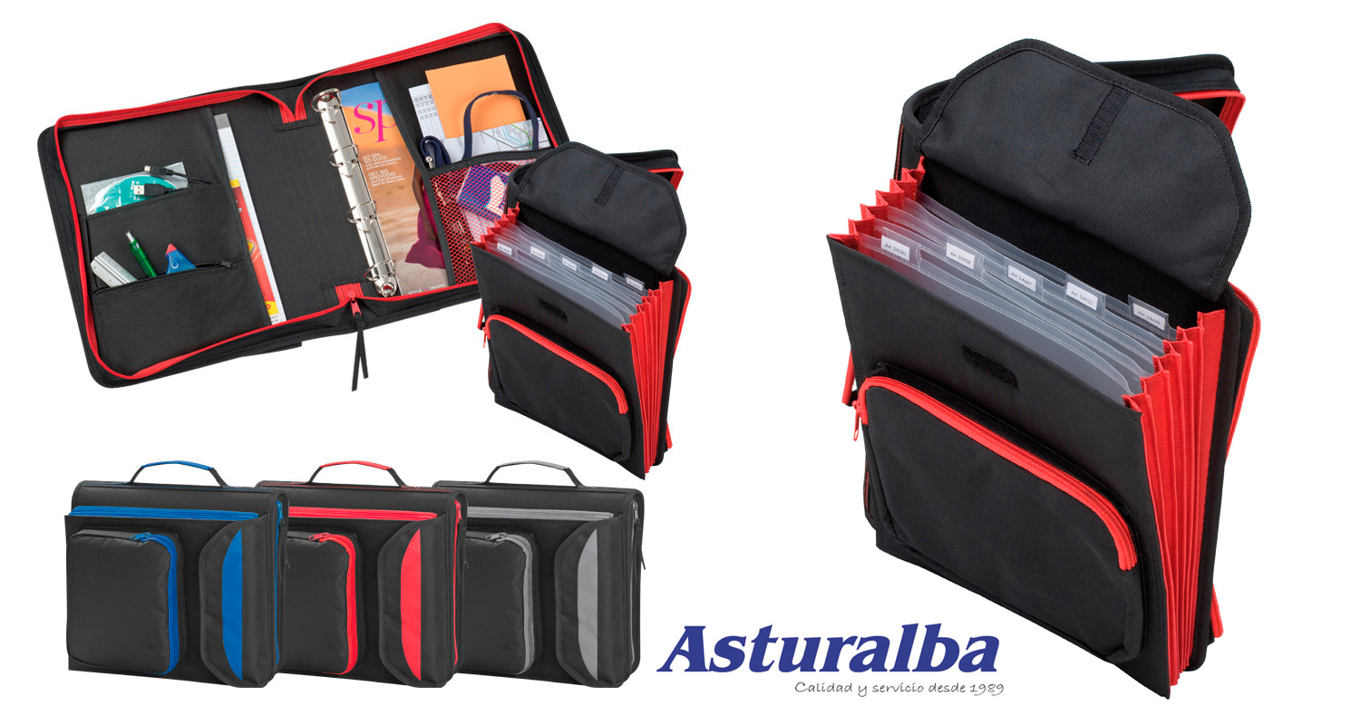 Maletines portadocumentos, para portátiles, carpetas para congreso y
