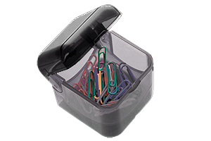 Portaclips magnético dispensador de clips