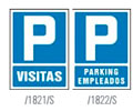 Señales de parking y estacionamiento normalizadas