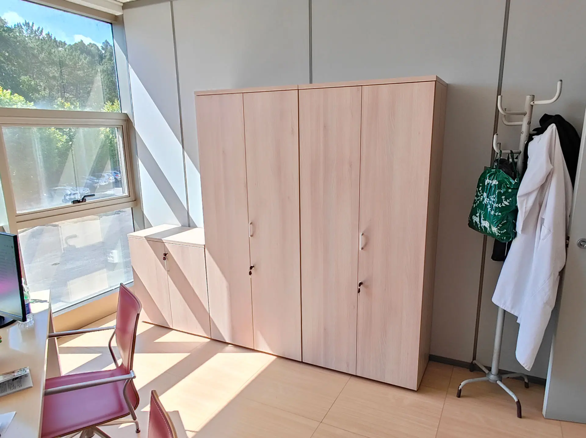 Nuevos armarios modulares en acabado acacia Nuevos armarios modulares en acabado acacia