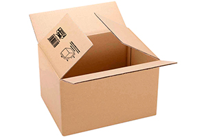 Caja con Solapa de Embalaje para Envio y Mudanza regalos muy resistentes caja para embalar Pack 25 Cajas de Carton de Canal Simple Reforzado para Embalaje 20x15x15cm 