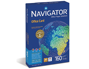 Folios de papel fotográfico DIN-A4 160g Navigator Office Card