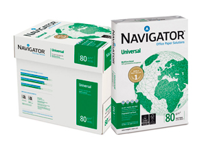 Folios de papel barato DIN-A4 80g Navigator Universal