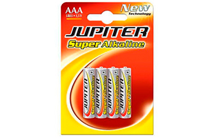 Pilas Jupiter AAA Super Alkaline LR03
