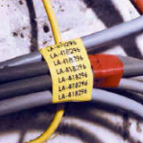 Cintas de rotuladora Brother para etiquetar cables