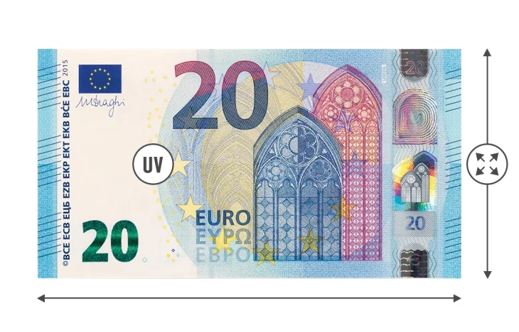 Billete de 20 euros