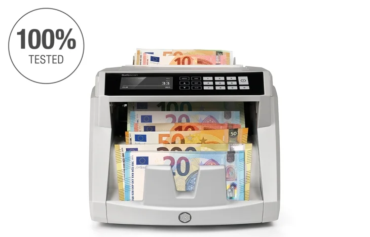 3 años de garantía en la contadora Safescan S2465