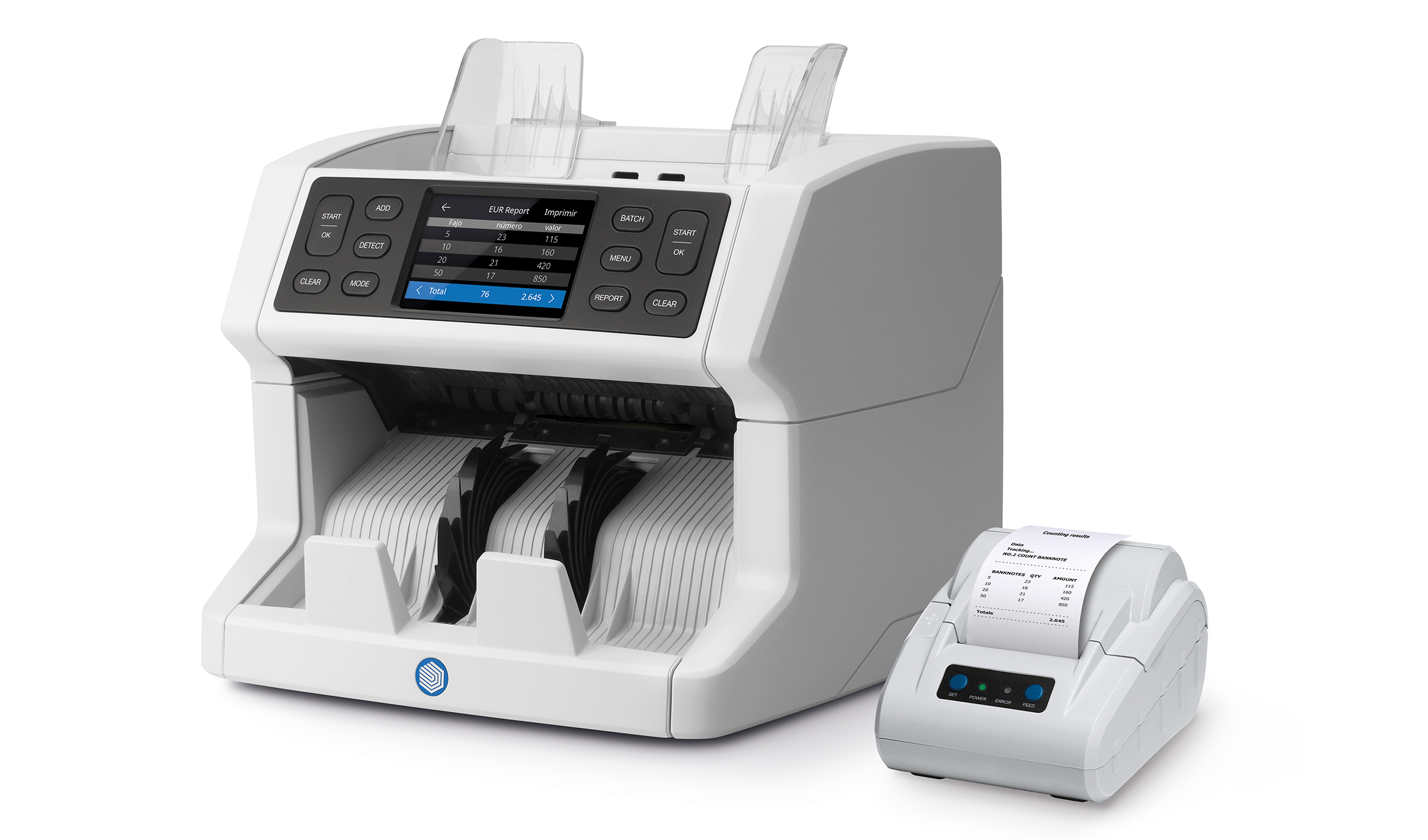 Billetes de varias divisass para Safescan 2865