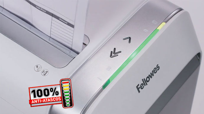Destructora Fellowes 100% libre de atascos