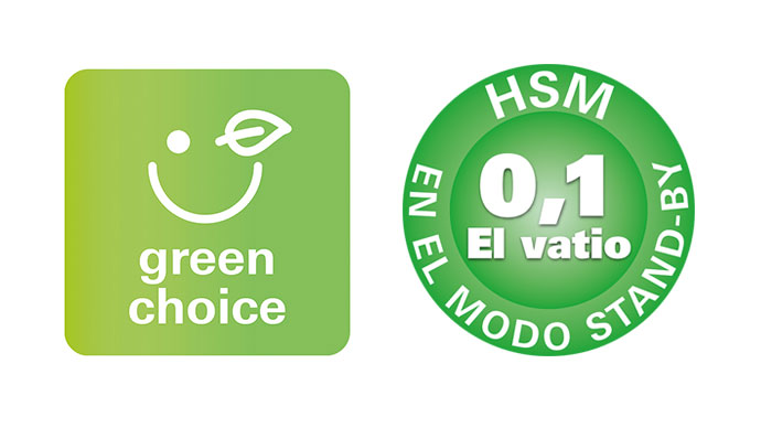 Consumo energético de 0,1 W