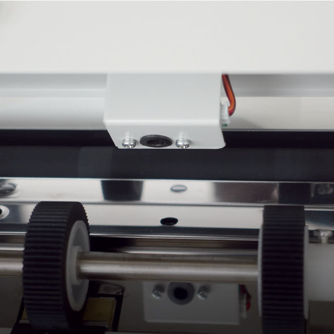 La plegadora incorpora un sensor para detectar hojas duplicadas