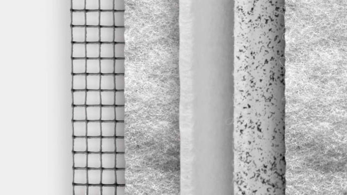 Cinco capas de filtros del purificador Ideal AP60 PRO