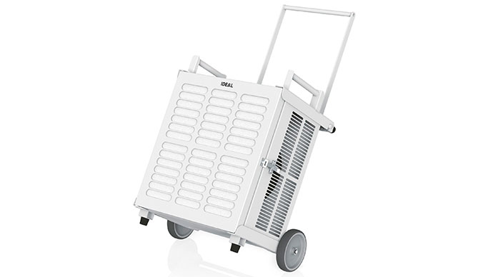 Purificador Ideal H14 móvil sobre ruedas con asa desplegable