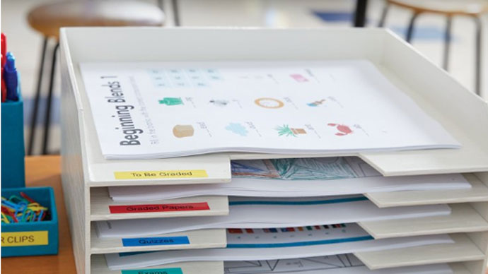 Ideal para la organización del hogar o la oficina en casa